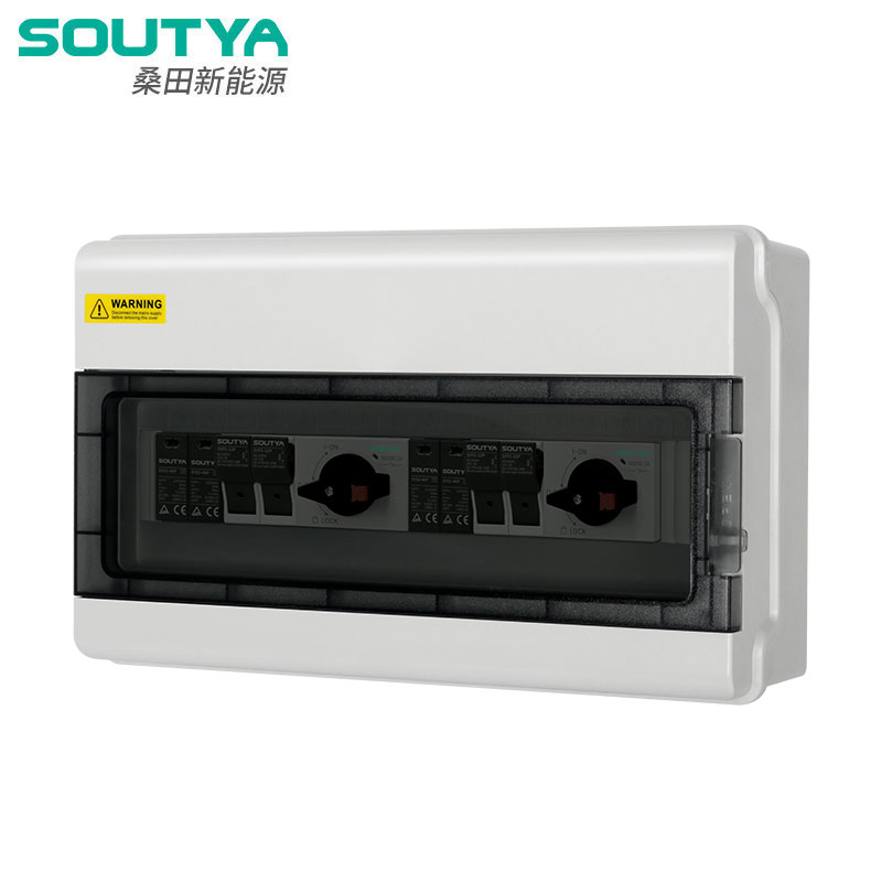1000V DC Combiner Box 2 In 2 Out Isolator typ