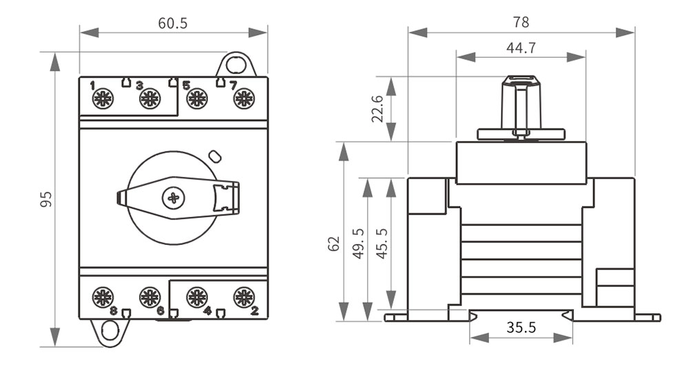 DC Drawout-Type Isolator Switch